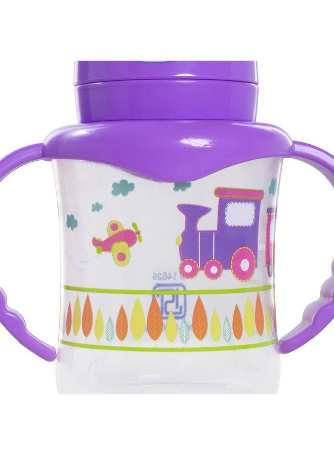 Tinny Tots Baby Sipper Feeding Bottle Water Juices Milk Feeder Bottle Bpa Free With Anti Colic Silicone Nipple Set (Design 44) - Image 4
