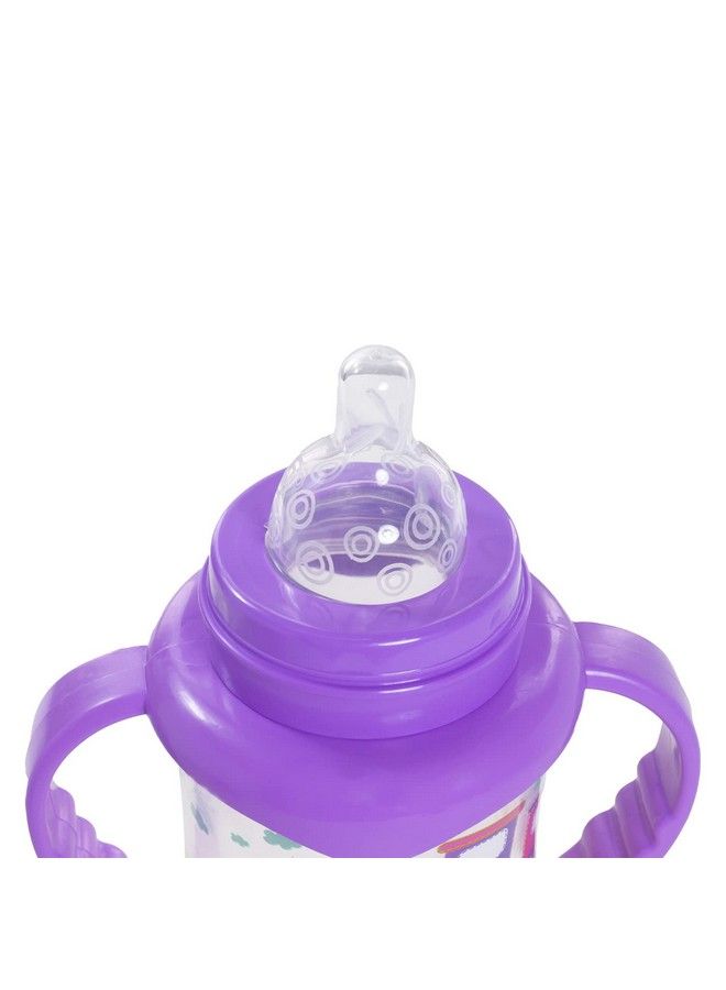 Tinny Tots Baby Sipper Feeding Bottle Water Juices Milk Feeder Bottle Bpa Free With Anti Colic Silicone Nipple Set (Design 44) - Image 5