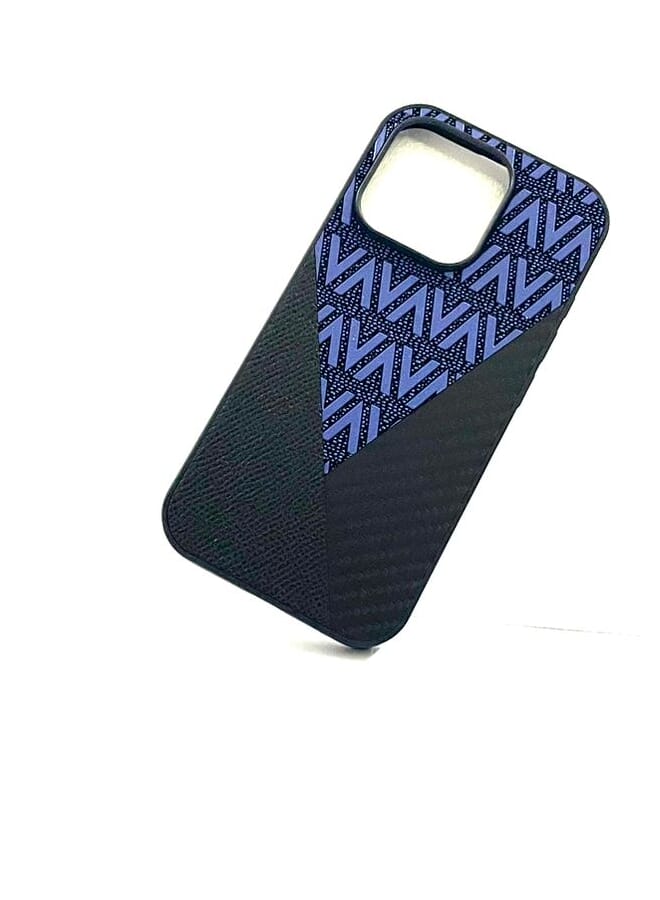 general Protective back Cover For Apple iPhone 15 Black/Blue
