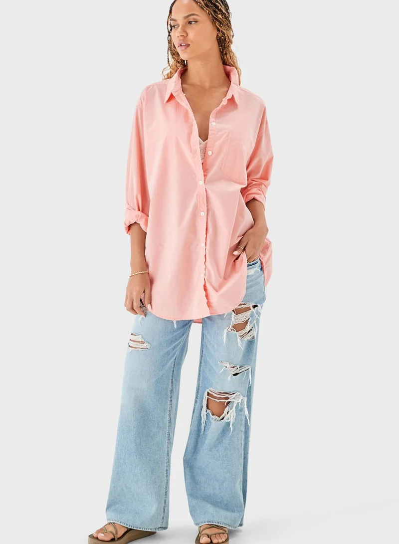 American Eagle Pocket Detail Shirts