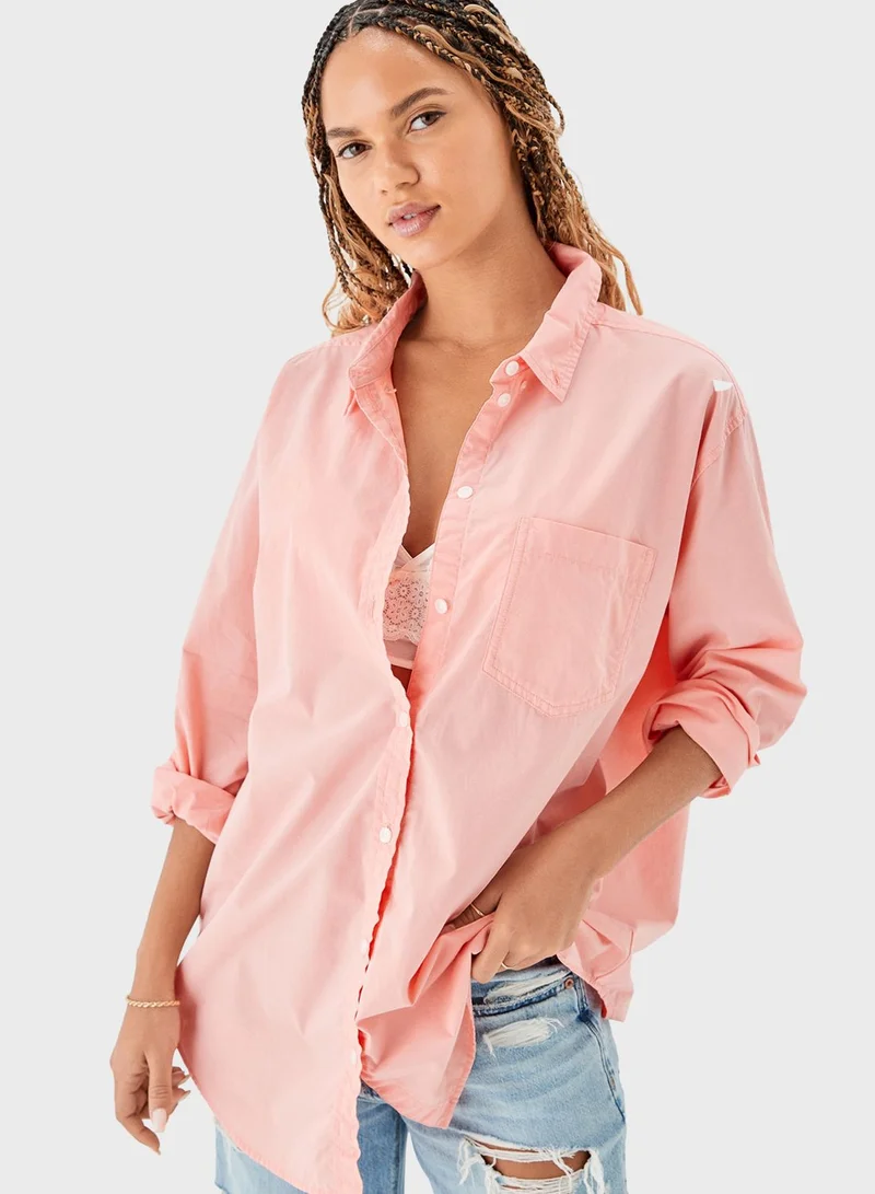 American Eagle Pocket Detail Shirts