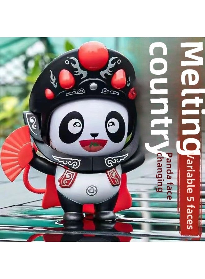 Panda Face-changing Doll National Culture Children's Face-changing Toy Shake Sichuan Opera Face-changing Doll Gift Toy Wholesale-Color:Face Changing  Boxed - Image 2