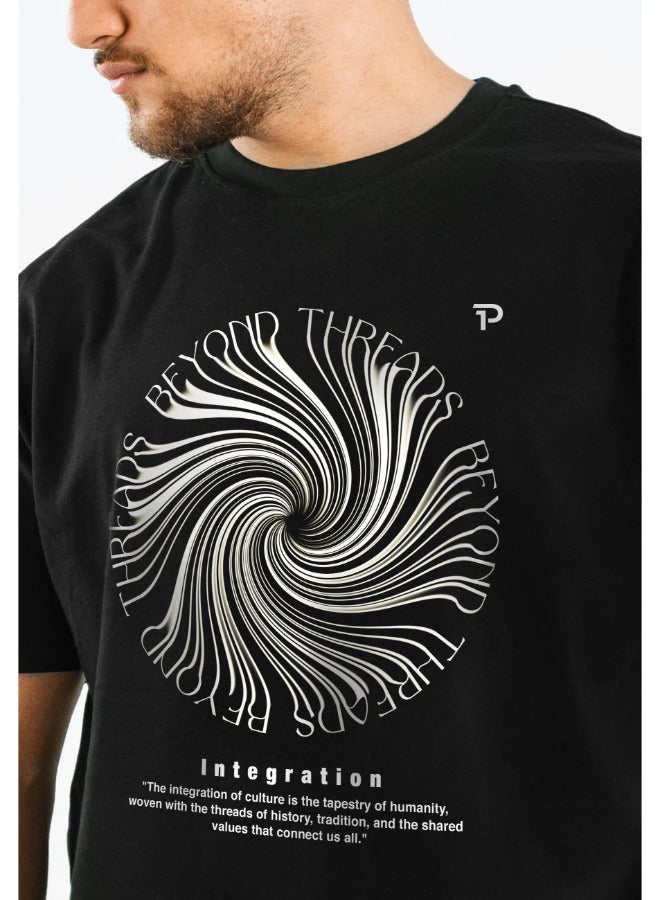 Primina Oversized Men T-Shirt -Integration - Image 3