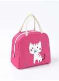 Mobcos Cat Pink Lunch Bag