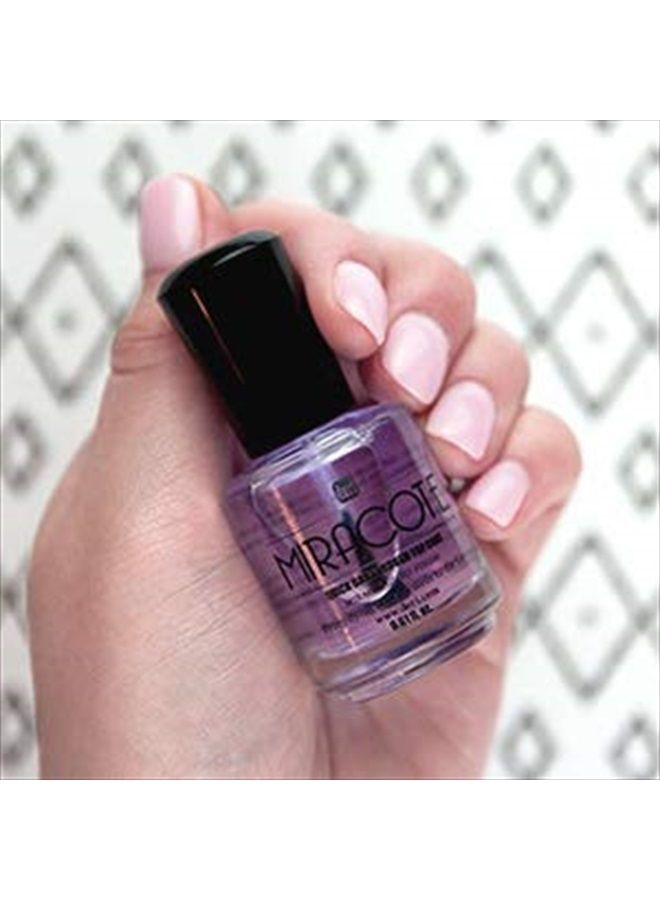 duri Miracote Quick Dry Through Top Coat for Miracle Gloss Finish, None Yellowing, Low Viscosity, Protects Polish from Chipping, Super Glossy, Long Lasting, by Duri Cosmetics - Image 4