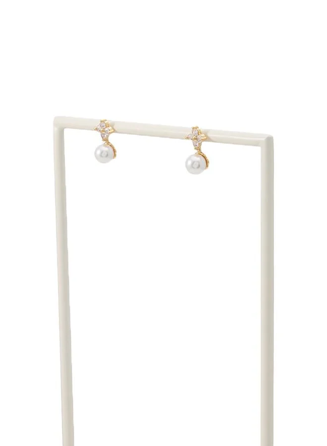 Aldo  Fusai Ladies White Earrings for Women | Best Price UAE