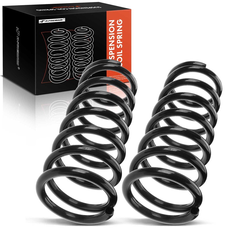A-Premium 2Pcs Rear Suspension Coil Spring Set Compatible with Nissan Pathfinder 2005-2012 4.0L 5.8L, Driver and Passenger Side, Replace# 55020EA501