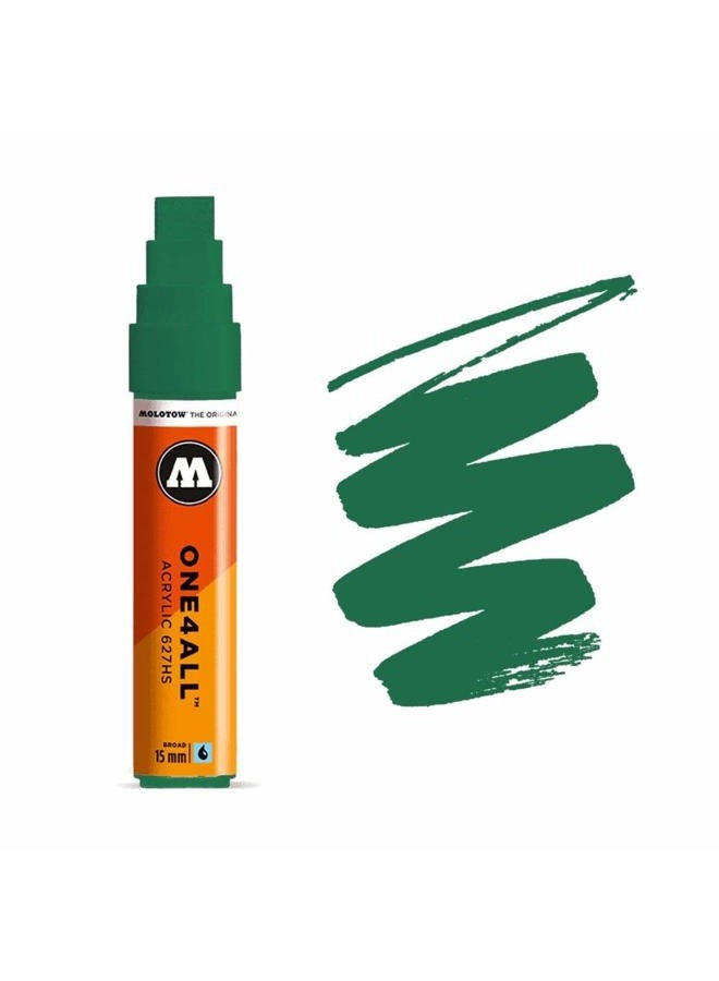 Molotow ONE4ALL Acrylic Paint Marker, 15mm, Mister Green, 1 Each (627.209) - Image 1