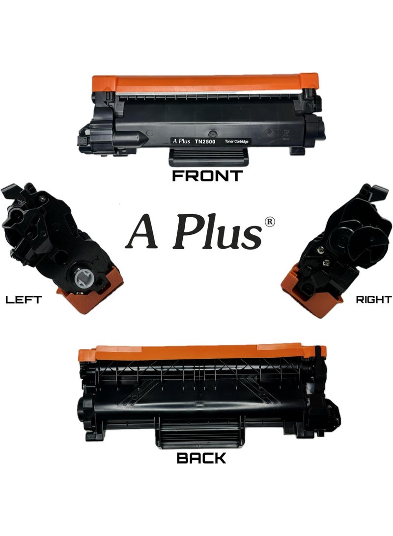 A PLUS APLUS TN2500 Compatible Black Toner Cartridge for Brother HL-L2400D, DCP-L2640DW, MFC-L2885DW – 1200 Pages - Image 2