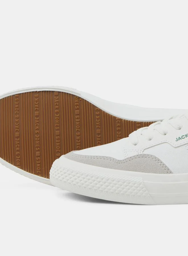 JACK & JONES Contrast Detail Lace Up Sneakers