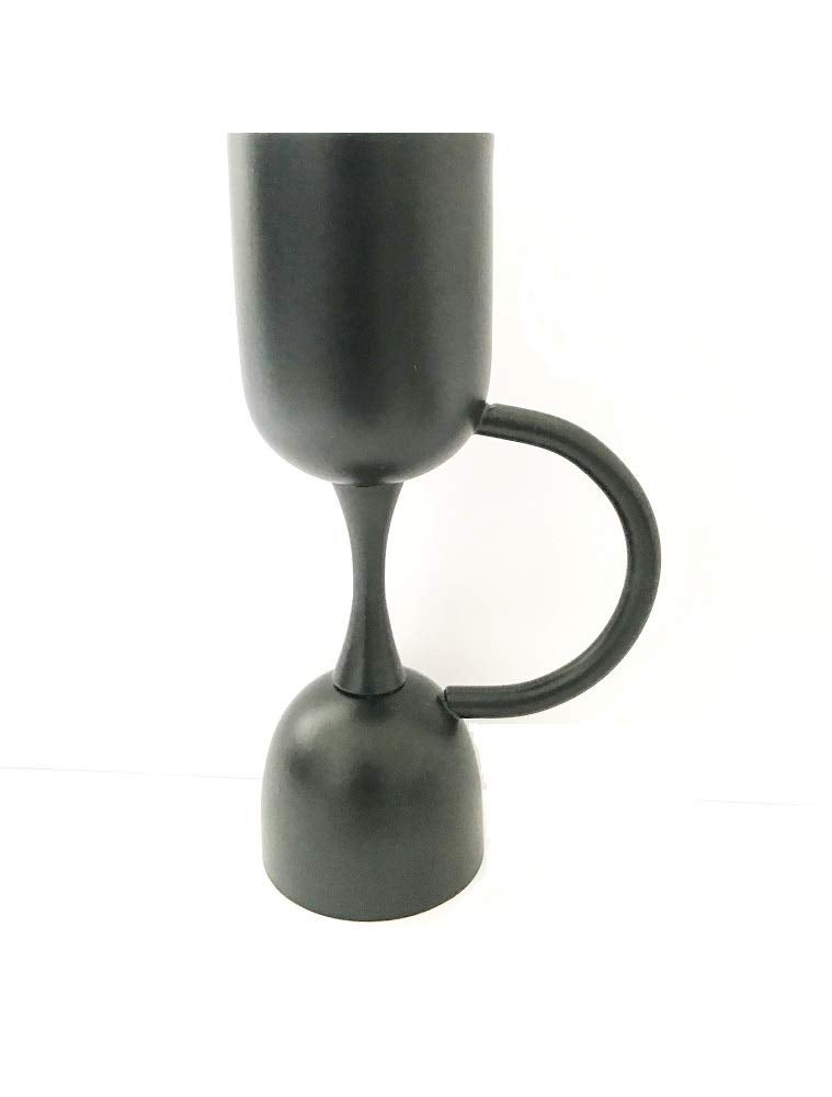 NJ Black Jigger with Handle 30 and 60 ml, Shot Glass,Drink Bar Tool Jigger: Black Limited Edition - Image 5