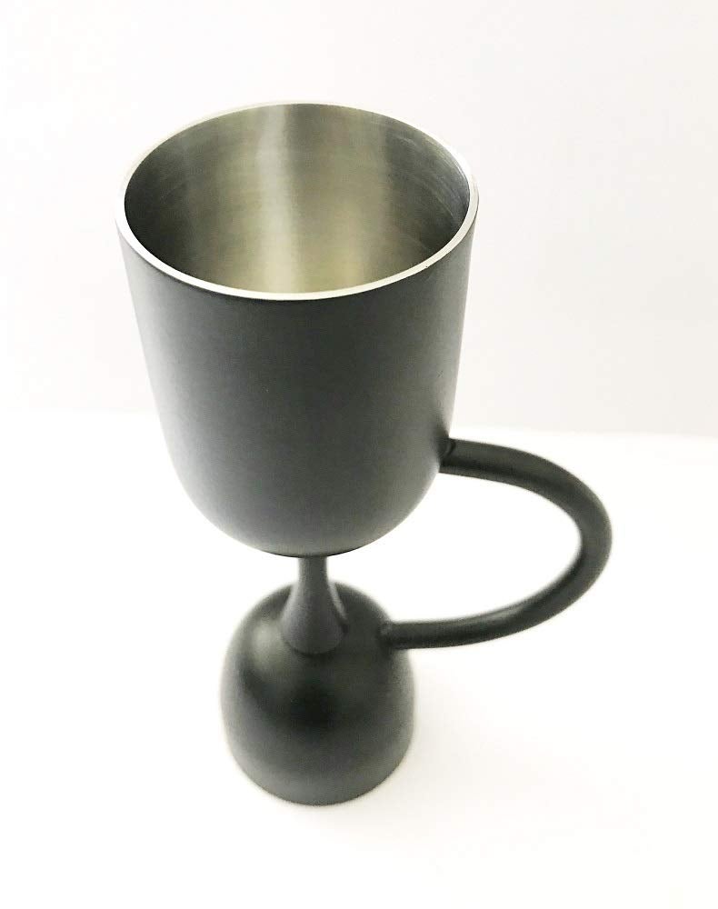 NJ Black Jigger with Handle 30 and 60 ml, Shot Glass,Drink Bar Tool Jigger: Black Limited Edition - Image 2