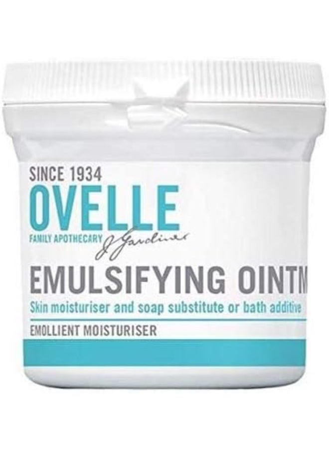 OVELLE Ovelle Emulsifying Ointment BP | 100g | 3-in-1 Emollient Moisturizer, Soap Substitute & Bath Additive | Relief for Dry, Irritated Skin 