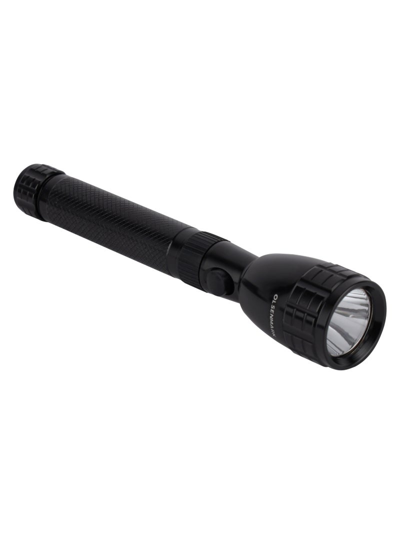 Olsenmark - Olsenmark Rechargeable LED Flashlight- OMFL2833, Lithium Battery, 3W LED, Light-Weight Design and Long Hours - Image 1