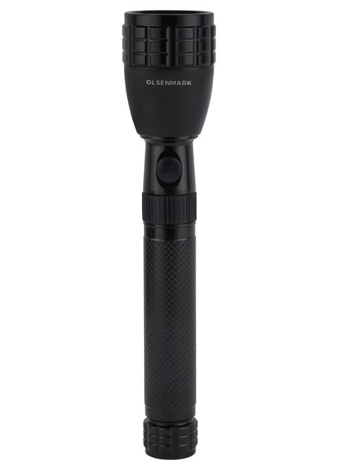Olsenmark Rechargeable LED Flashlight- OMFL2833, Lithium Battery, 3W LED, Light-Weight Design and Long Hours