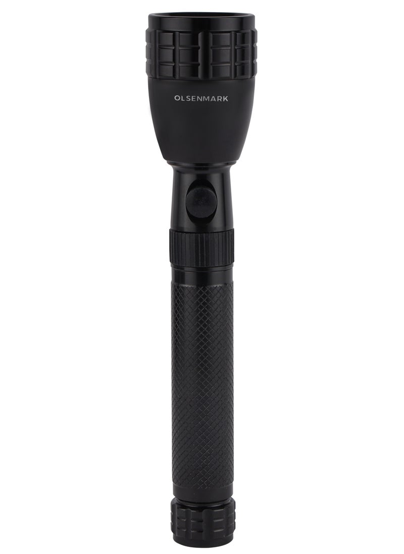 Olsenmark - Olsenmark Rechargeable LED Flashlight- OMFL2833, Lithium Battery, 3W LED, Light-Weight Design and Long Hours - Image 1