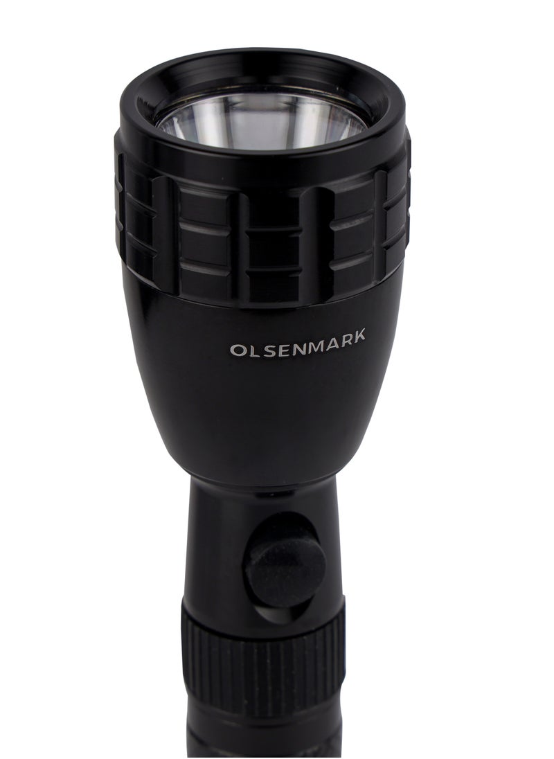 Olsenmark - Olsenmark Rechargeable LED Flashlight- OMFL2833, Lithium Battery, 3W LED, Light-Weight Design and Long Hours - Image 1