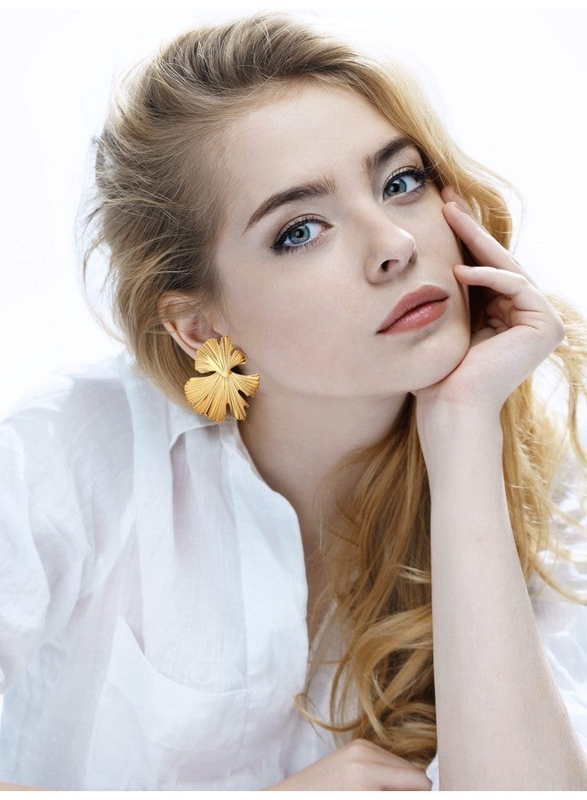 Glenmal 6 Pair Gold Color Threader Dangle Earrings Long Chain Statement Drop Dangle Earrings Jewelry for Women(Boho Geometric) - Image 4