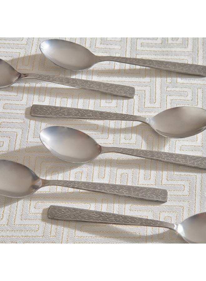 Home Box New Jersey 6-Piece Tea Spoon Set 13 x 1.5 x 3 cm - Image 2