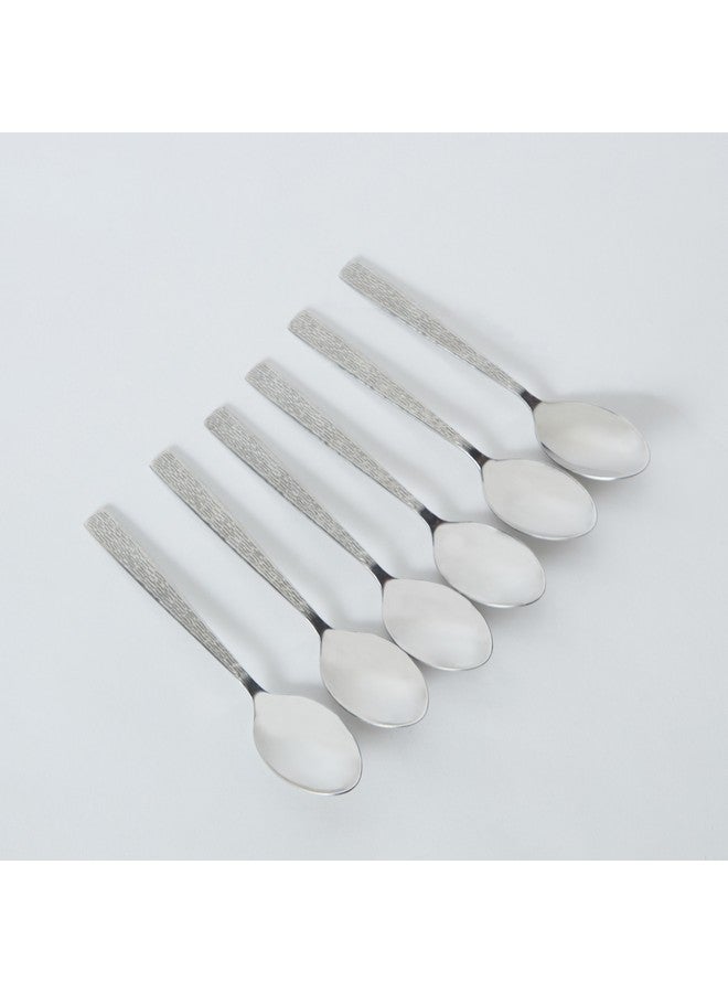 Home Box New Jersey 6-Piece Tea Spoon Set 13 x 1.5 x 3 cm - Image 4