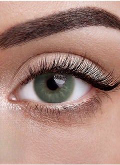 Unibling Eros Green Yearly Colored Contact Lenses, Unisex Cosmetic Contact Lenses, Enlargement Collection, Dark Green, With Case  - Image 2