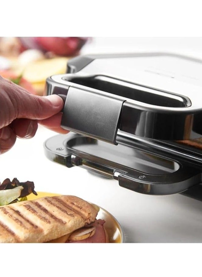 Spaceshoop - Sandwich Maker/Automatic Temperature Control/Non-Stick Coating/800W-(Kc1320) - Image 1