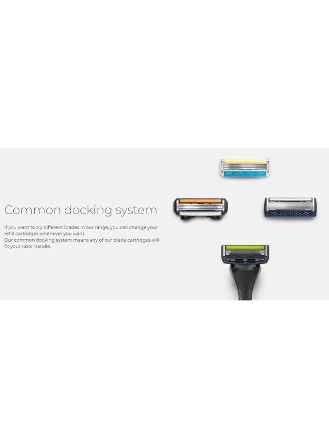 DORCO Pace3 Pro 3-Blade System Razor - 1 Handle + 2 Heads - Image 4