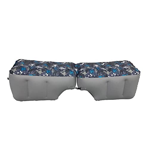 Berocia Inflatable Car Air Mattress Back Seat Bed, Universal Back Seat Gap Filler Pad Extender for SUV Camping Sleeping Travel Rest, Two Independent Air Bags - Image 1