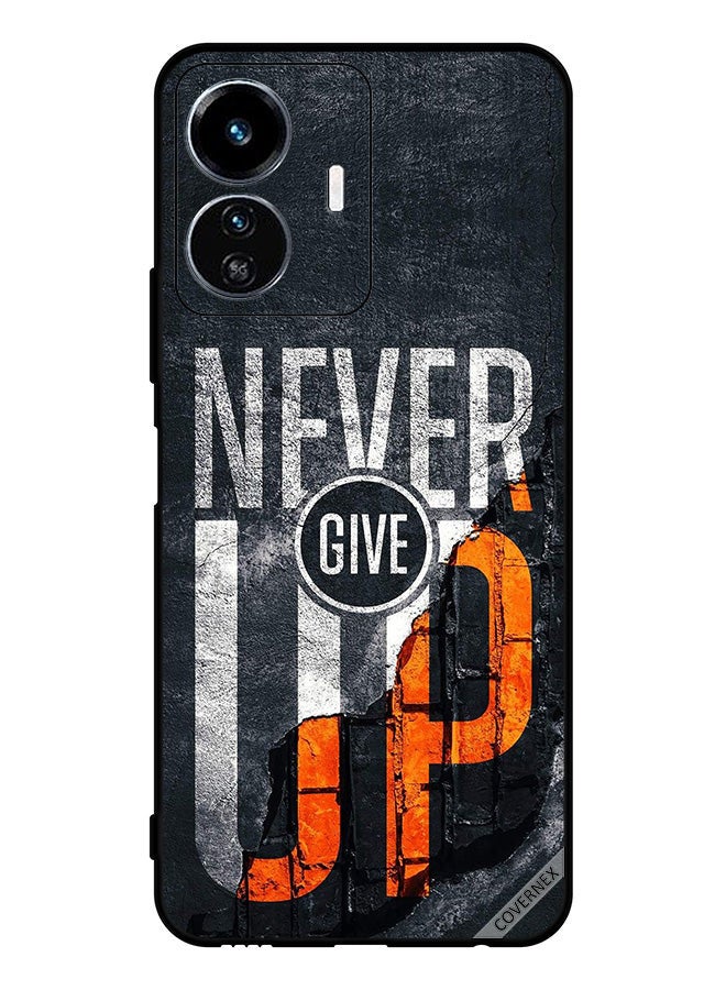 Covernex Protective Case Cover For vivo Y77e Never Give Up - Image 1