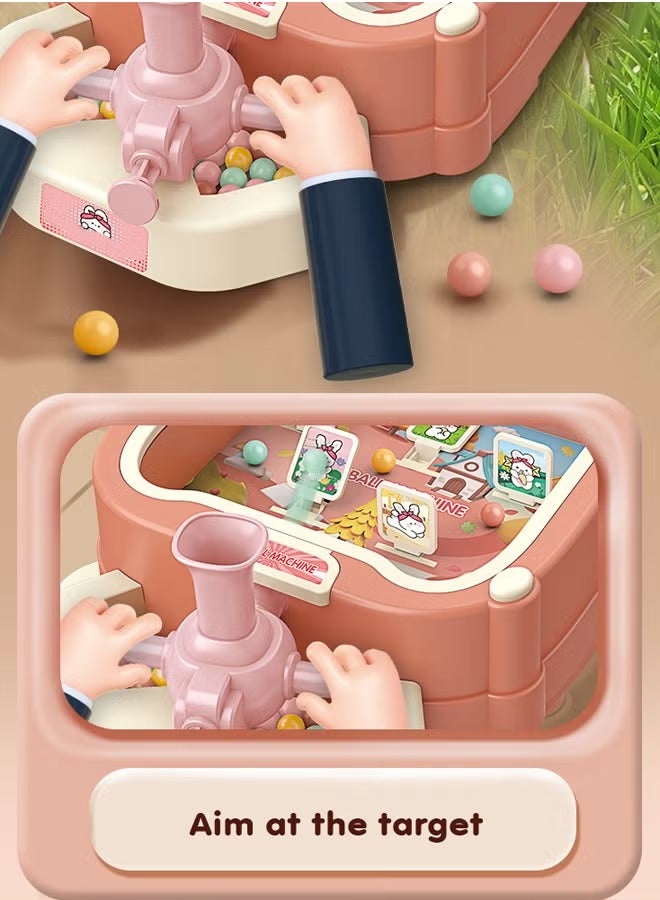 لعبة بينبول مكتبية وحدة تحكم ألعاب الكرة المرنة ألعاب كرة قدم مكتبية لعبة رماية فردية ألعاب بينبول - Image 4