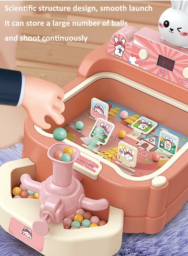 لعبة بينبول مكتبية وحدة تحكم ألعاب الكرة المرنة ألعاب كرة قدم مكتبية لعبة رماية فردية ألعاب بينبول - Image 1