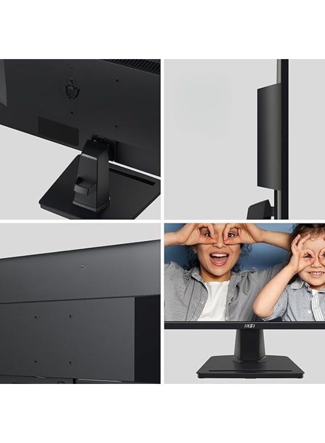 27-inch WQHD computer monitor, water-resistant panel 2560 × 1440, 100Hz, eye-friendly display, built-in speakers, tilt and adjustable - HDMI 2.0b port, DisplayPort (1.2 amp). - Image 2