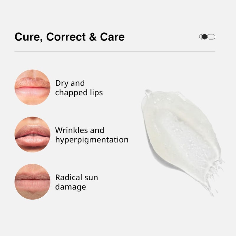 Cureskin مرطب شفاه كيورسكين مع عامل حماية من الشمس 15، أحماض أمينية، زبدة الشيا وفيتامين E | العناية بالشفاه | مرطب شفاه مع عامل حماية من الشمس للنساء والرجال | مرطب تفتيح الشفاه للشفاه الداكنة | مرطب شفاه للشفاه الداكنة لتفتيحها - Image 5