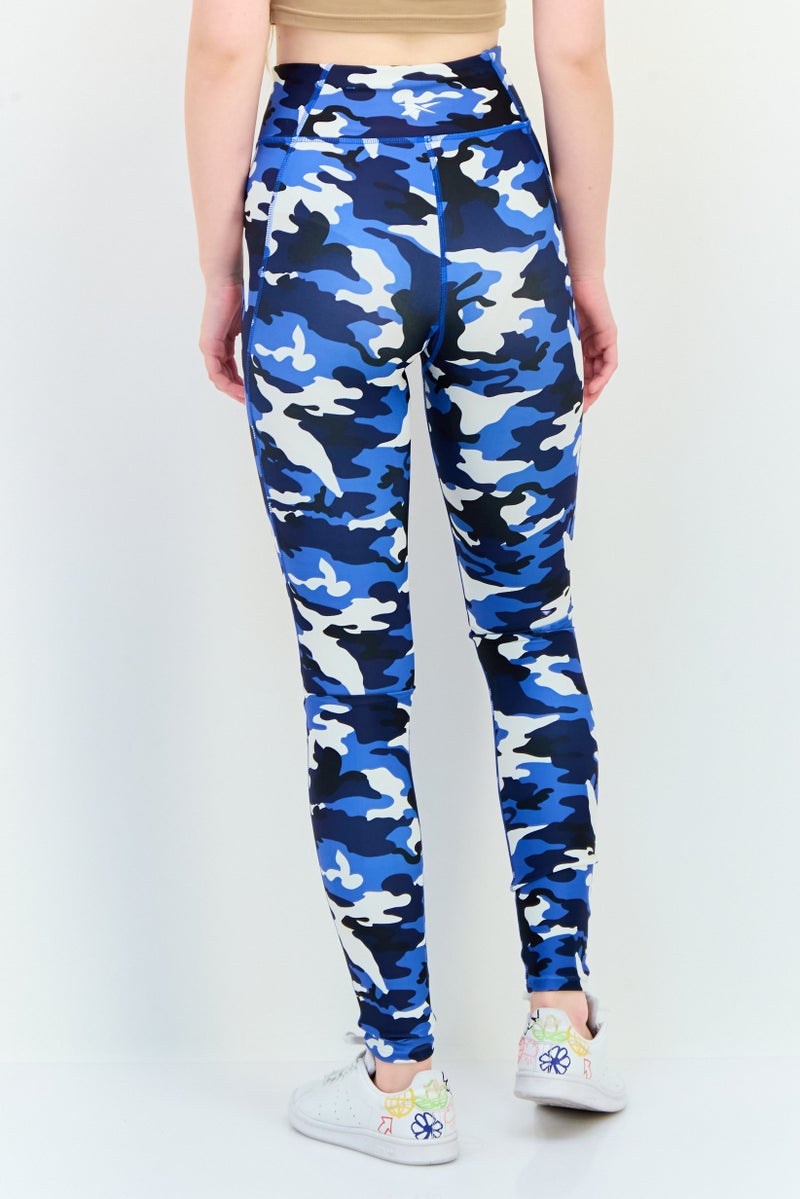 Reebok Women Sportswear Fit Training Leggings, Multicolor  - Image 3