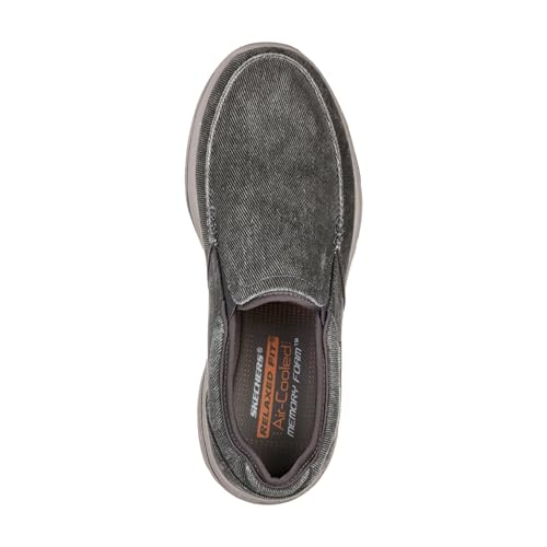 Skechers Men's Relaxed Fit-creston-moseco, Charcoal, 7 - Image 4