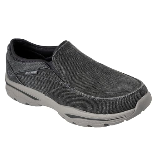 Skechers Men's Relaxed Fit-creston-moseco, Charcoal, 7 - Image 3