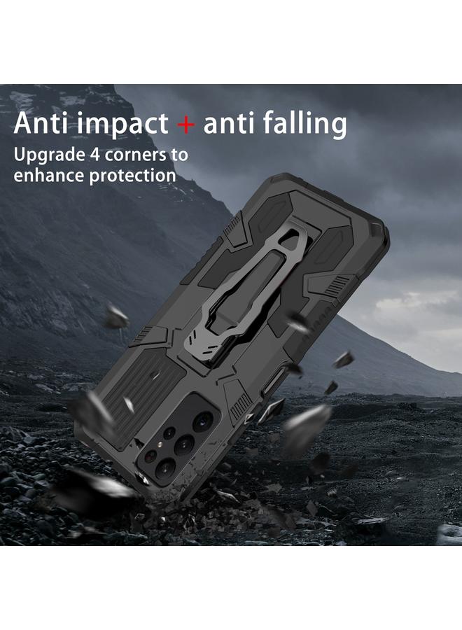 اس-توب جراب لهاتف Samsung Galaxy S23 Ultra 5G Armor Warrior مقاوم للصدمات من البولي كربونات + جراب هاتف TPU - Image 5
