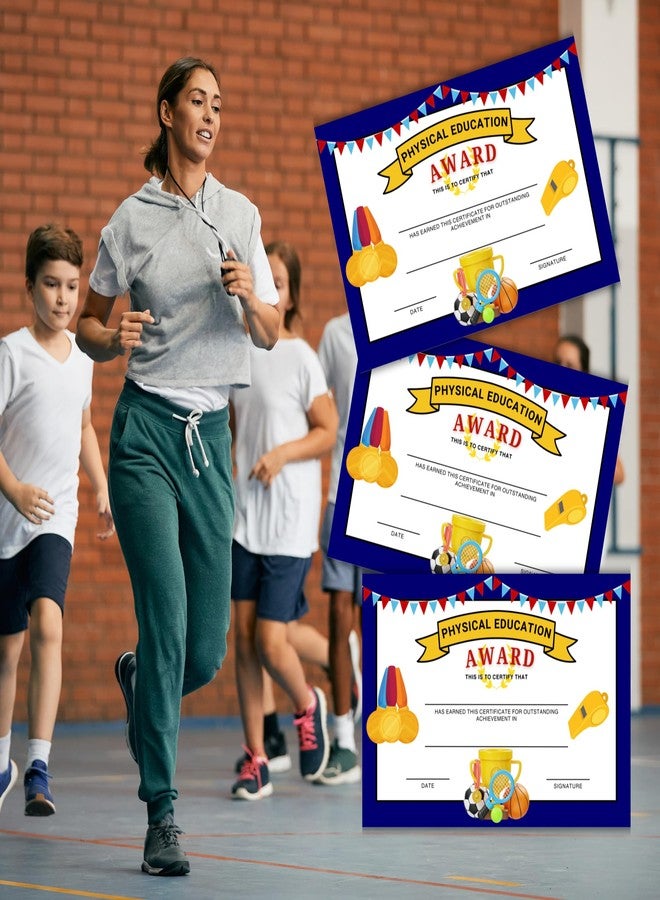 Lashicorn PE Award Physical Education Certificate 30pk 6x9” Sports End of Year Achievement Excellence in Sports School Teacher for Students - Image 5