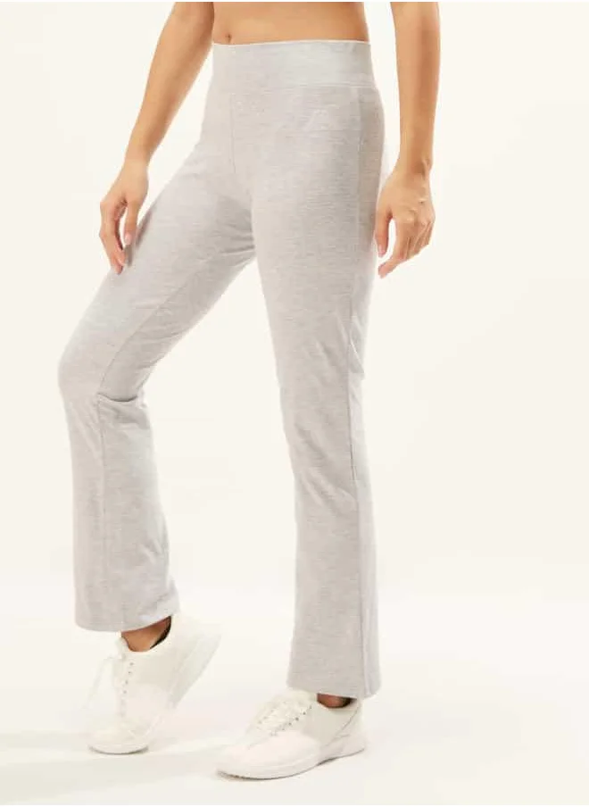 Kappa Kappa Textured Pants with Elasticised Waistband