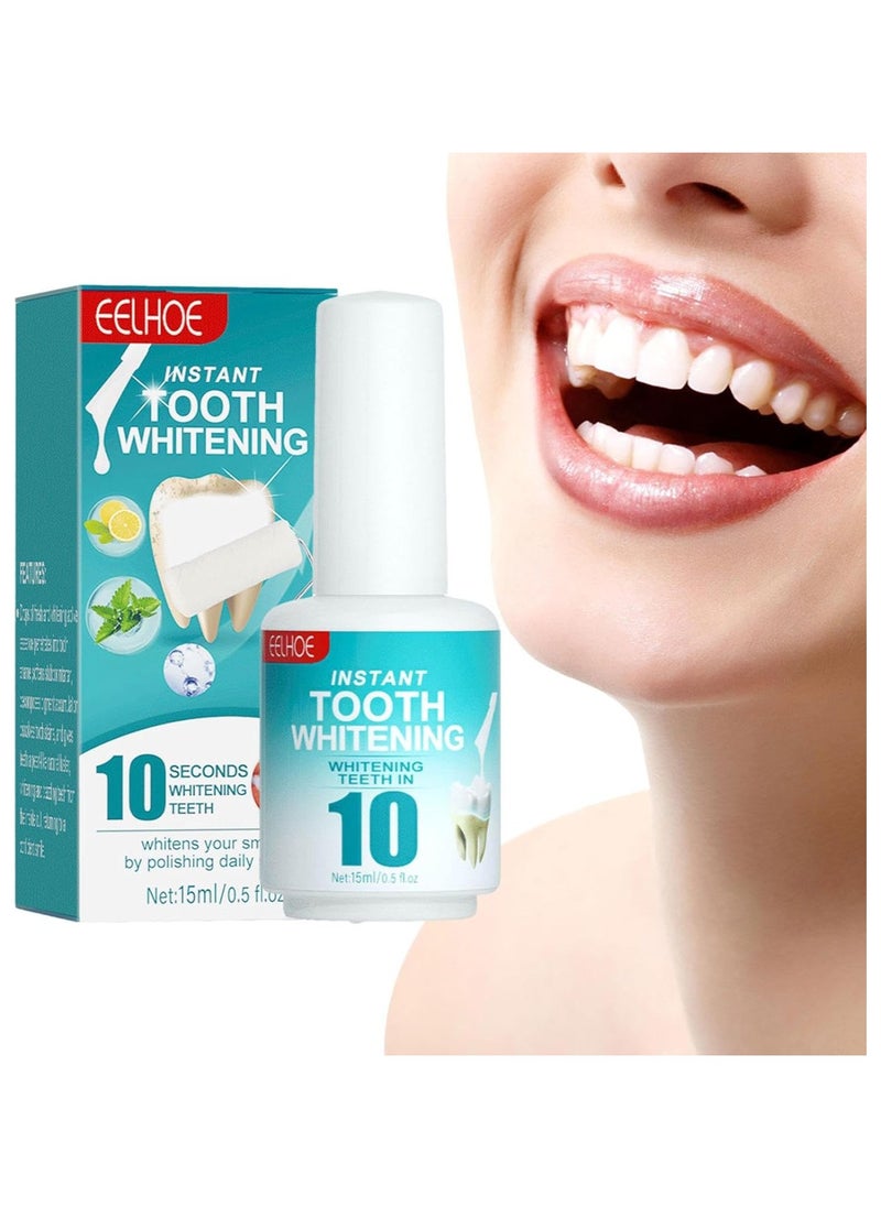 EELHOE - Tooth Paint Instant Whitening Paint,for Teeth Teeth Whitening Gel Paint Polish Removing Stains and Bad Breath Cleaning Oral Care (1pcs) - Image 1