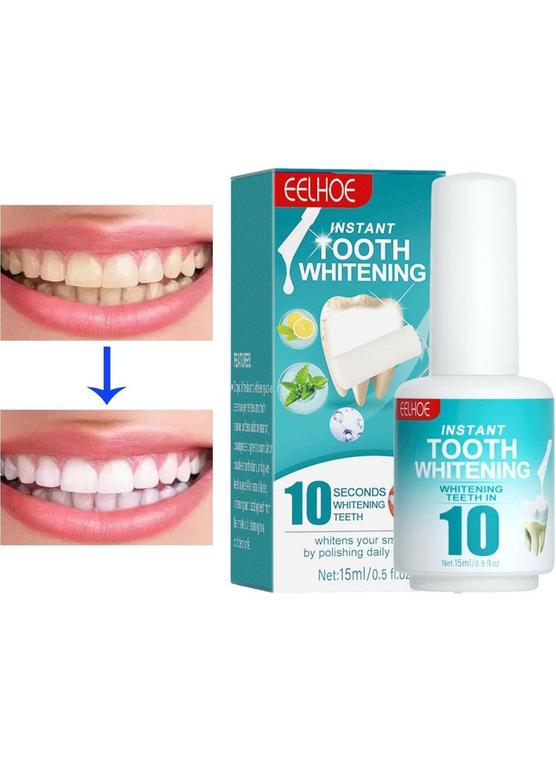 EELHOE - Tooth Paint Instant Whitening Paint,for Teeth Teeth Whitening Gel Paint Polish Removing Stains and Bad Breath Cleaning Oral Care (1pcs) - Image 1