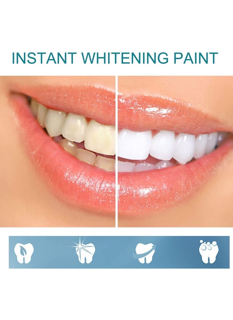 EELHOE - Tooth Paint Instant Whitening Paint,for Teeth Teeth Whitening Gel Paint Polish Removing Stains and Bad Breath Cleaning Oral Care (1pcs) - Image 1