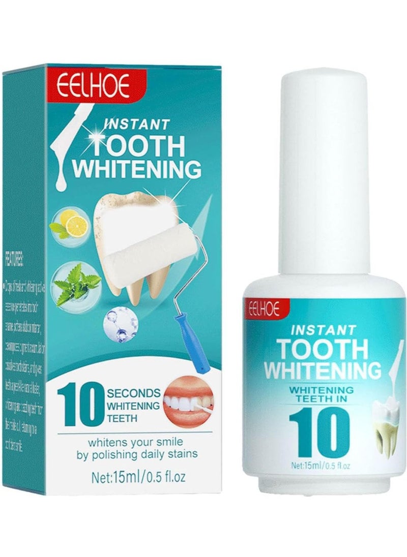 EELHOE - Tooth Paint Instant Whitening Paint,for Teeth Teeth Whitening Gel Paint Polish Removing Stains and Bad Breath Cleaning Oral Care (1pcs) - Image 1