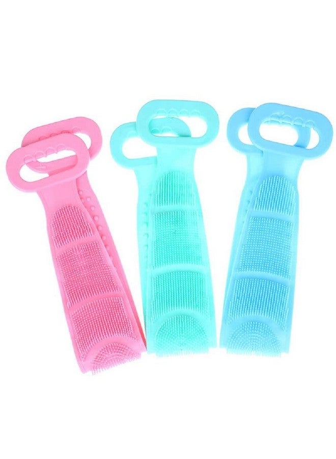 Naivete Naivete Silicone Silica Gel Bath Towels Rub Back Mud, Medium, Multi-Colour, 1 pc - Image 2