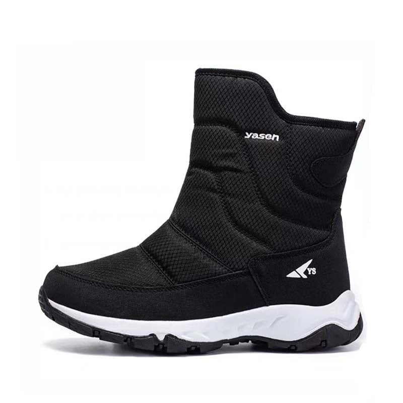 2025 Winter New Boots Thickened Snow Boots For Lovers Fleece-Lined Warm Outdoor Snow Shoes Men'S And Women'S Cotton Shoes - Image 1