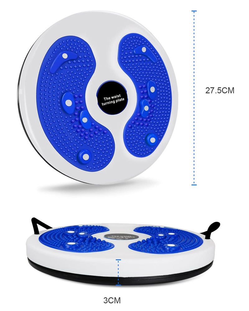 MAIKEHIGH MAIKEHIGH Waist Twist Disc, Waist Slimming Balance Rotating Disc Multi-functional Twist Board Exercise with Massage Foot Sole- Home Aerobic Fitness Gym Equipment  - Image 2