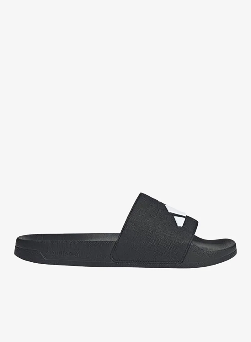 Adidas CBLACK/FTWWHT/CBLACK Adilette Shower Slides  | Best Price UAE