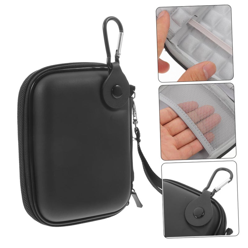 Portable Hard Drive Organizer Bag For Cables And Monitor Accessories Compact Stylish Travel Case - Image 5