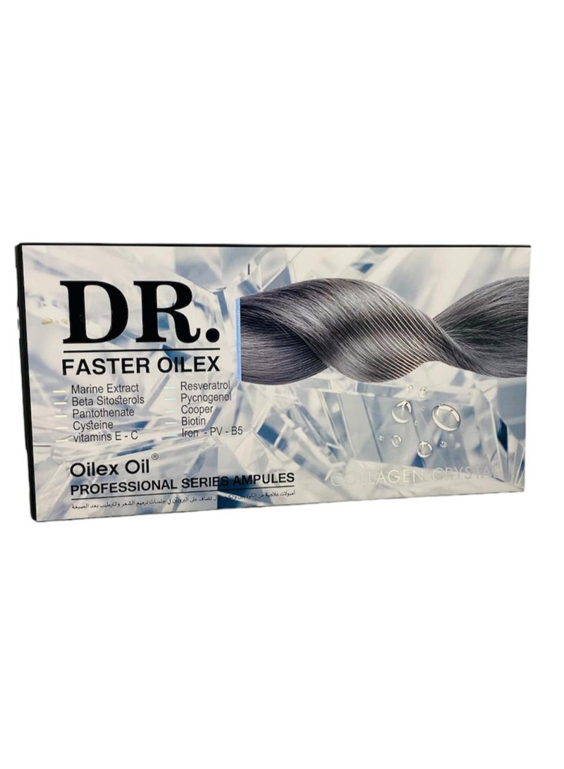 DR Collagen Ampoules For Hair Restoration, 5 Ampoules From Oilex Oil - Image 2
