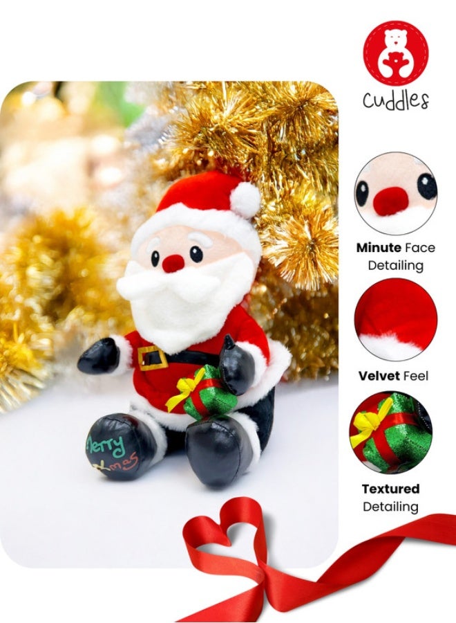 Cuddles Collectible Santa Clause Plush (Gift plush toys for Boys and Girls) 30cm - Image 4
